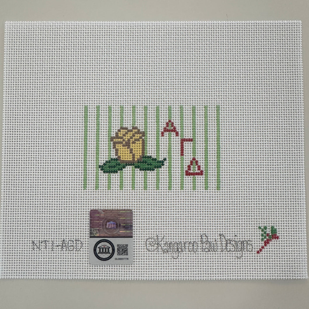 Alpha Gamma Delta Luggage Tag