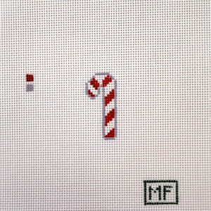 Candy Cane Bag Charm