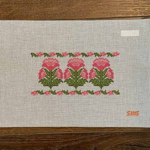 Pink Block Florals