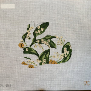 Lily of the Valley Sitting Bunny
