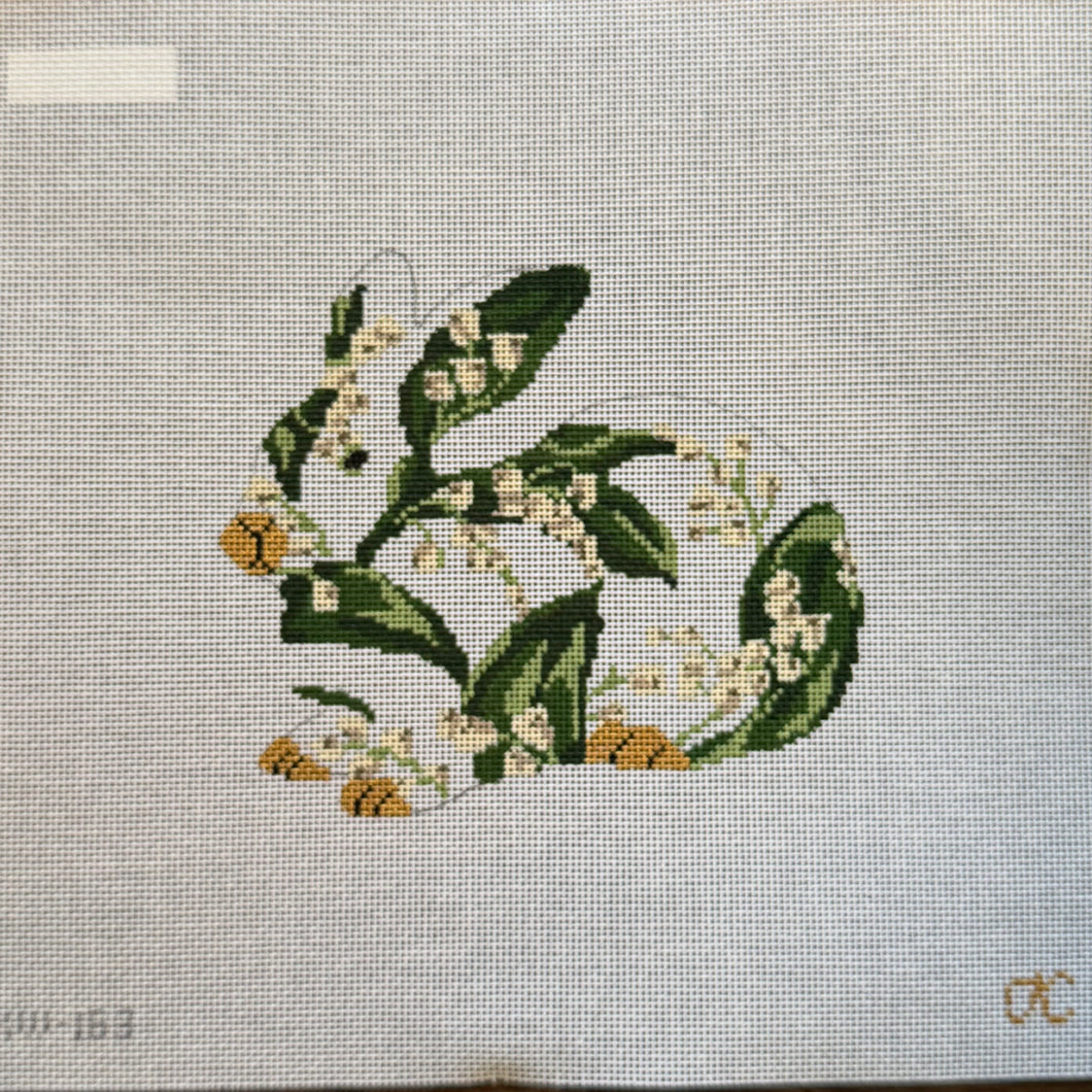 Lily of the Valley Sitting Bunny