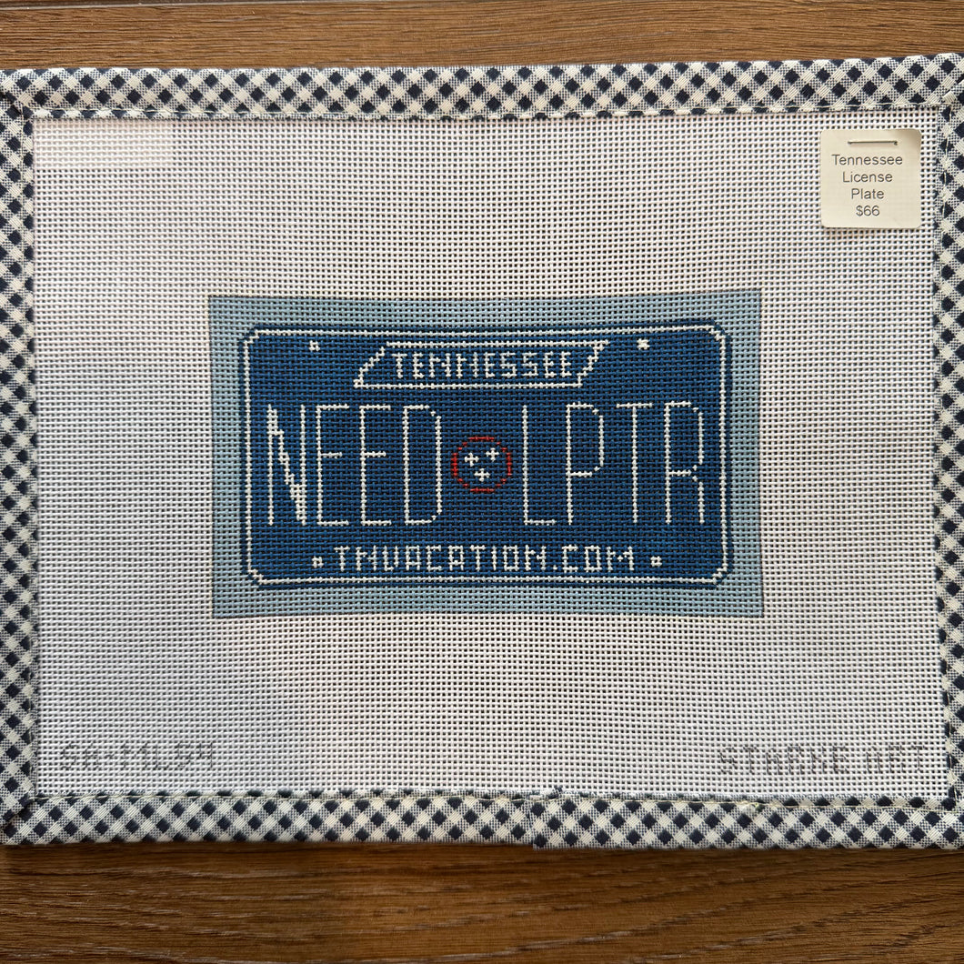 Tennessee License Plate