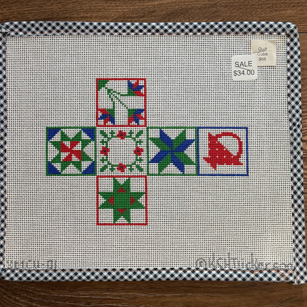Quilt Cube Canvas