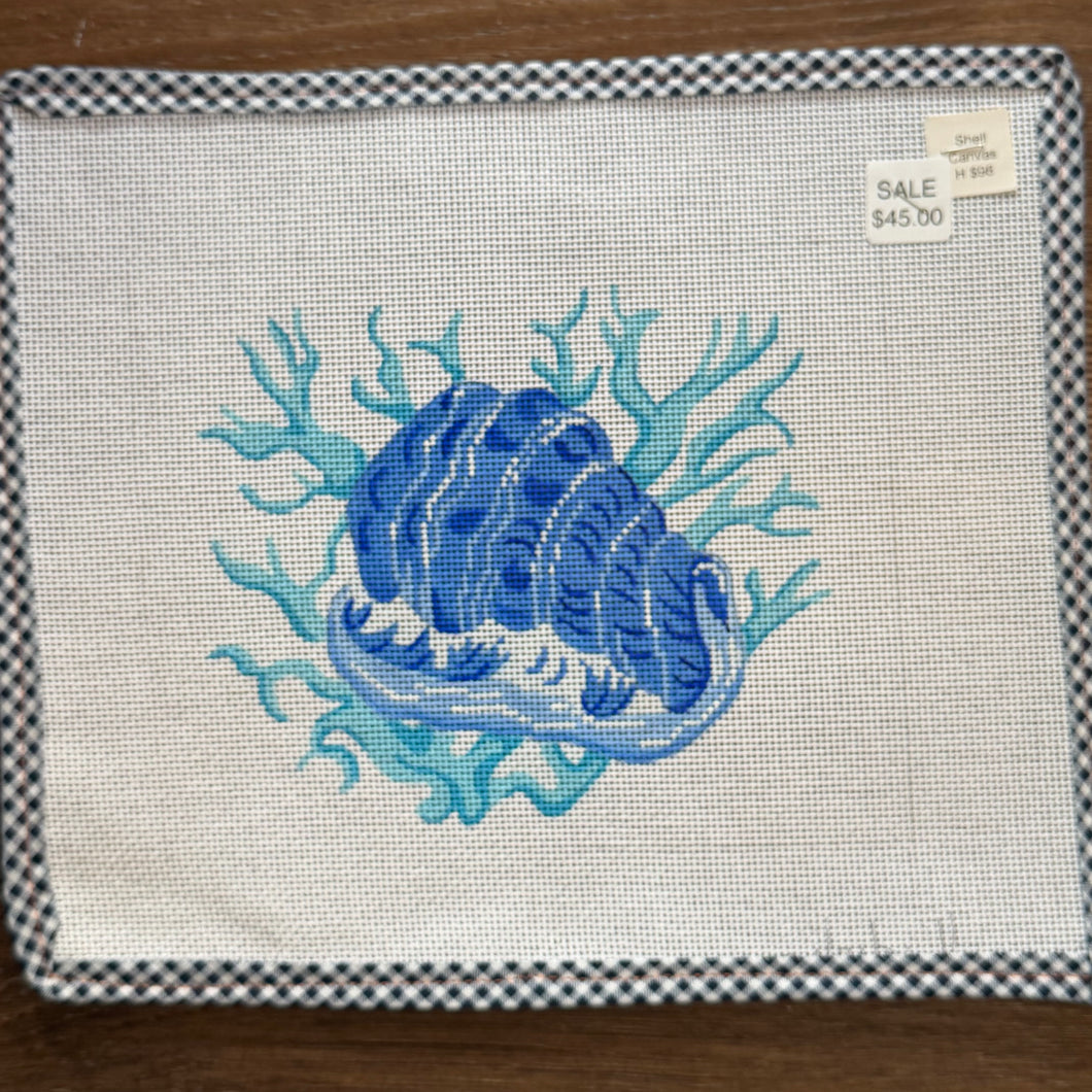 Shell Pillow Canvas