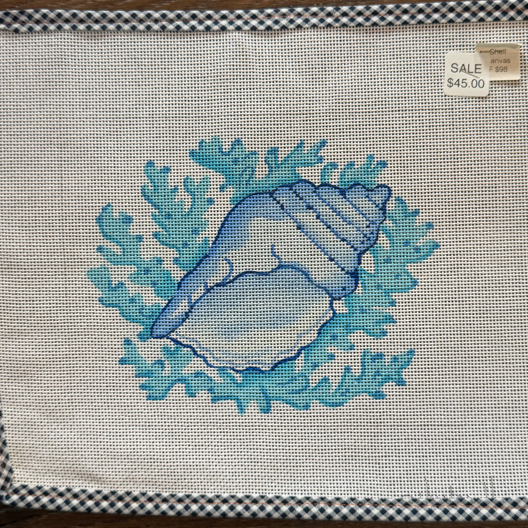 Shell Pillow Canvas