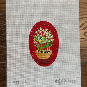 Paperwhites on Red