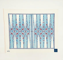 Load image into Gallery viewer, Red Medallion Backgammon Board
