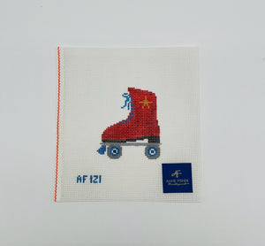 Red Skate wtih Gold Star