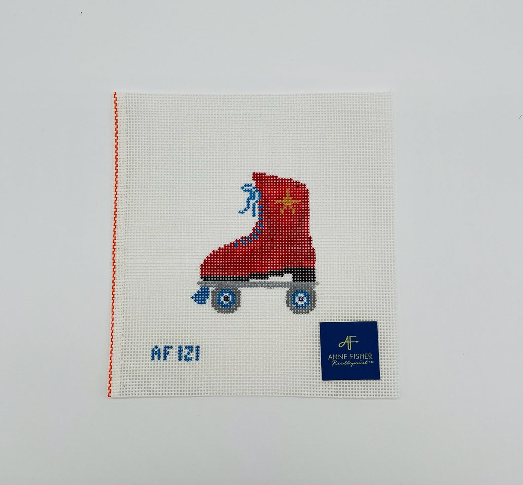 Red Skate wtih Gold Star