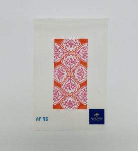 Orange Medallion Eyeglass Case