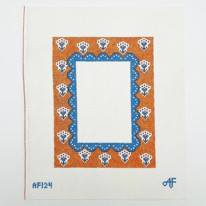 Orange and Periwinkle