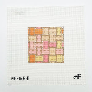 Ribbon 4 x 4 Insert - Rose