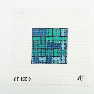 Ribbon 4 x 4 Insert - Blue Haze