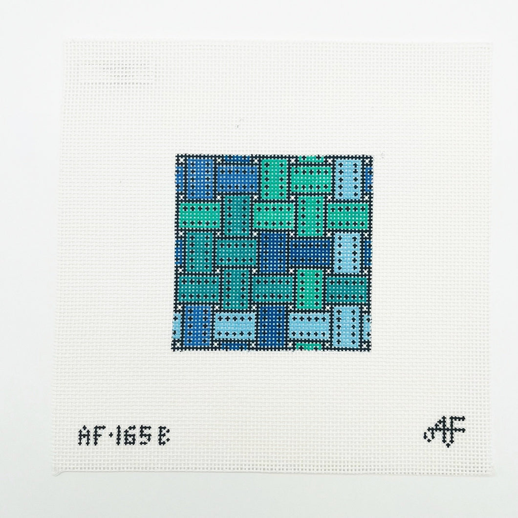 Ribbon 4 x 4 Insert - Blue Haze
