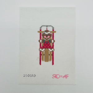 RD Gingerbread Girl Sled