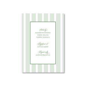 Baby in Bloom Invitations