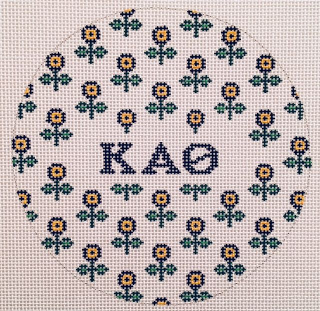 Kappa Alpha Theta Allover Flowers