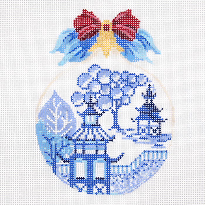 Blue Willow Ornament