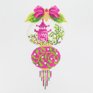 Pink Willow Ornament