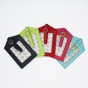 Self-Finishing Luggage Tag