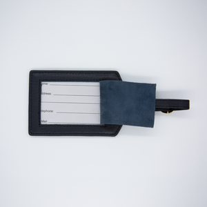 Self-Finishing Luggage Tag