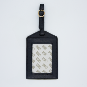 Self-Finishing Luggage Tag