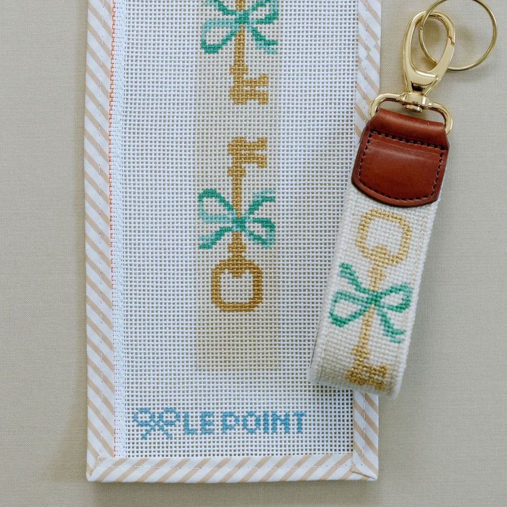 Key & Bow Key Chain