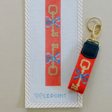 Load image into Gallery viewer, Key &amp; Bow Key Chain
