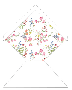 Baby in Bloom Invitations