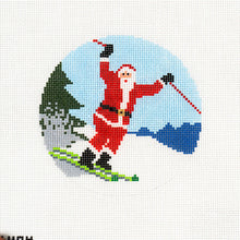 Load image into Gallery viewer, Sporty Santa - Skiing
