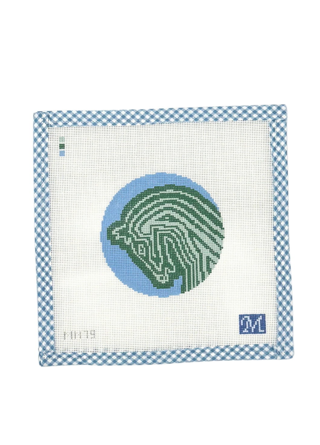 Faubourg Round Blue/Green