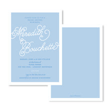 Load image into Gallery viewer, Melanie Blue Invitations
