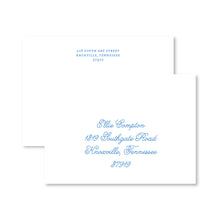 Load image into Gallery viewer, Melanie Blue Invitations
