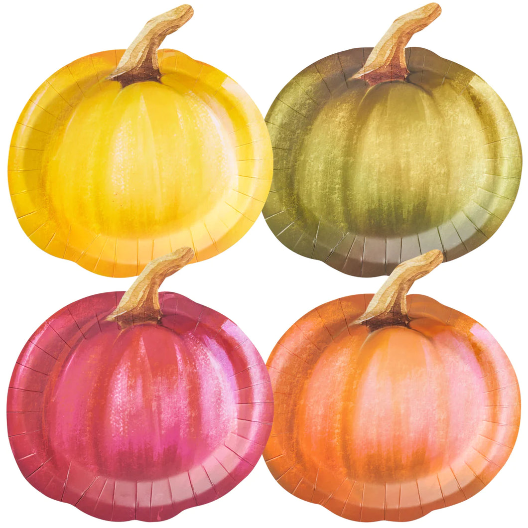 Autumn Bouquet Pumpkin Salad Plates