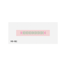 Load image into Gallery viewer, Block Print Key Fob - Pink &amp; Green

