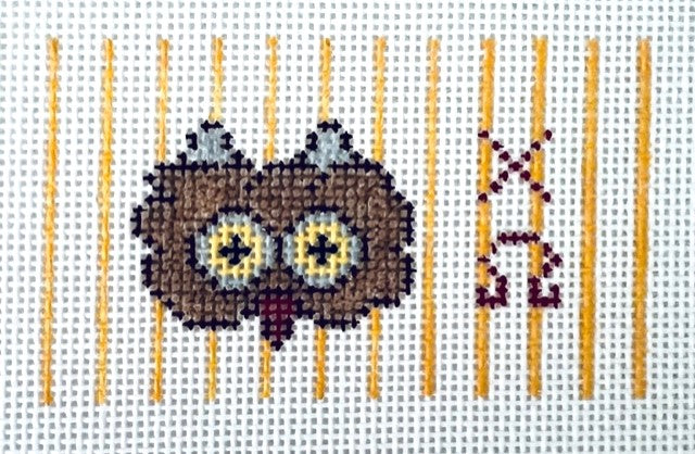 Chi Omega Mascot Insert