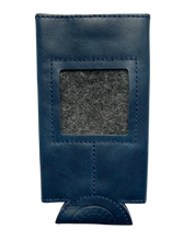 Load image into Gallery viewer, Leather  Self-Finishing Slim Can Cooler
