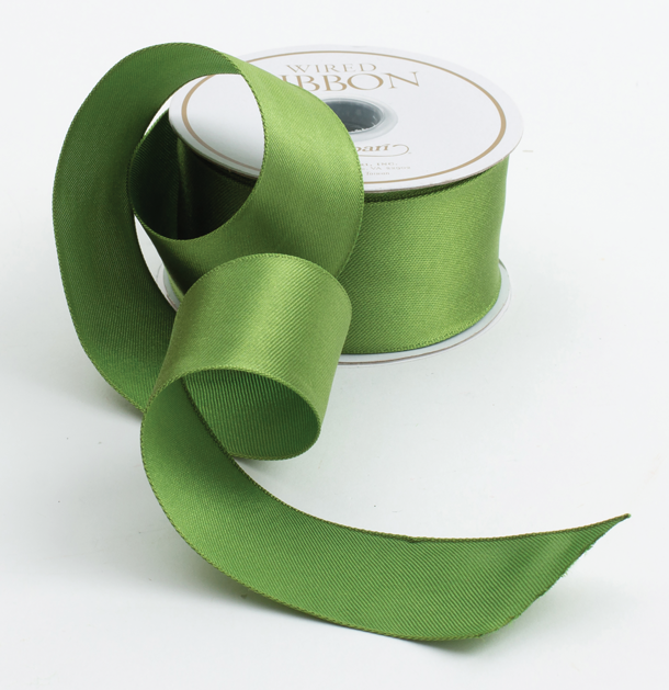 Green Wide Satin Ribbon – Wallace & Company