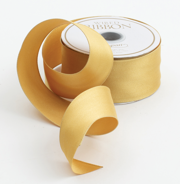 Metallic Gold Grosgrain Ribbon