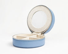 Load image into Gallery viewer, Round Jewelry Box - Cornflower
