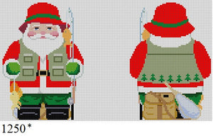 Fishing Santa