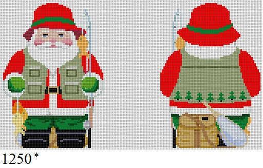 Fishing Santa