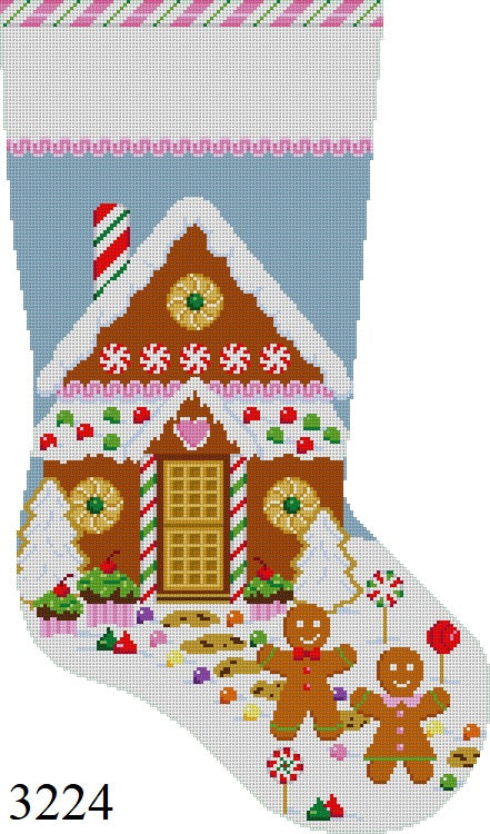 Gingerbread House Stocking