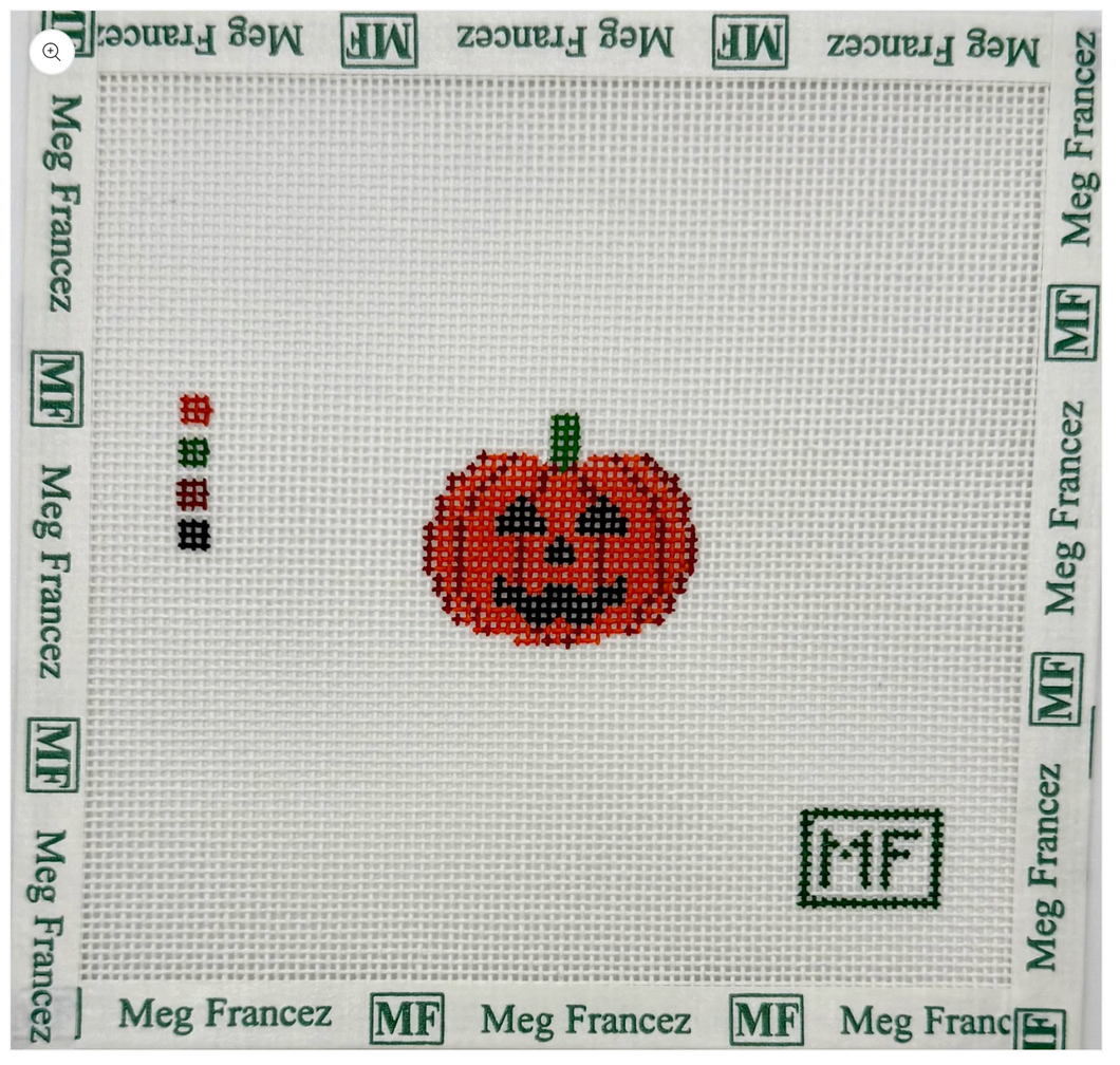 Jack-o-Lantern Bag Charm