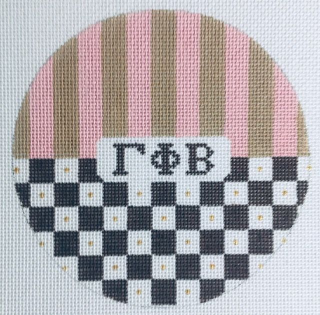 Gamma Phi Beta with Checks & Stripes