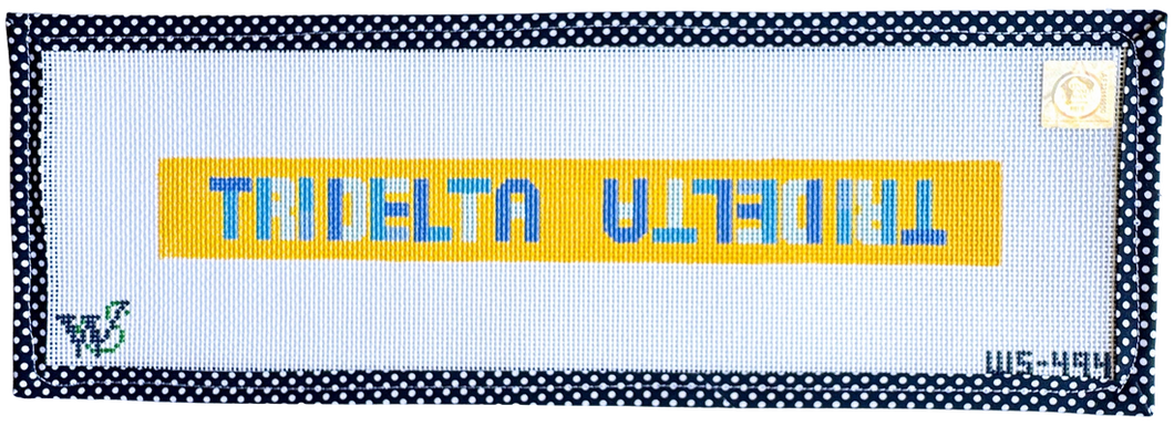 Delta Delta Delta Key Fob