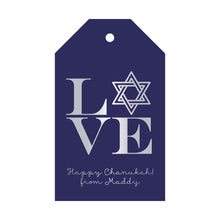 Load image into Gallery viewer, Gift Tag - Chanukah T134
