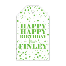 Load image into Gallery viewer, Gift Tag - Birthday 137
