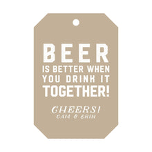 Load image into Gallery viewer, Gift Tag - Cheers T159
