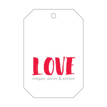 Load image into Gallery viewer, Gift Tags - Love T254
